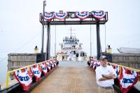 Pomp and circumstance was rolled out for the new vessel.