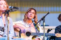 Lexie Roth plays in Alpha Gals along with Willy Mason and Jessie Pinnick.