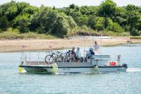 Bikers coming from the Aquinnah side.