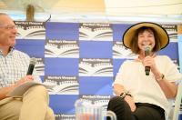 Vineyard author Geraldine Brooks speaks with Lanny Breuer.