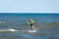Foil boarding is an alternative to traditional surfing.