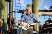 Matthew Stackpole is the former first-mate.