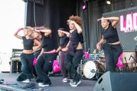 The Island Hip Hop dance troupe lights up the stage.