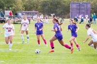 Eleanor Mone vying for position.